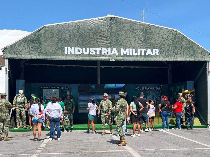 Expondrá la Sedena “La Gran Fuerza de México” en recinto ferial de Tampico