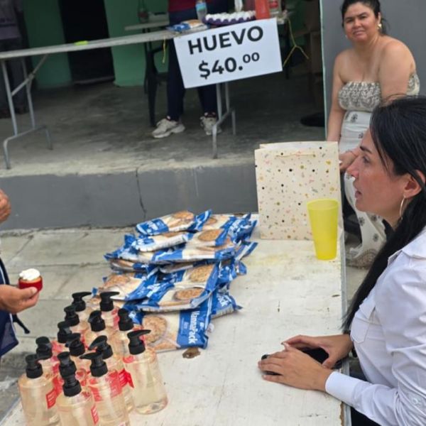 Astrid Sontoya acerca servicios y economía familiar a las colonias de El Mante