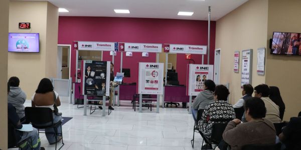 Vas a renovar tu INE; Módulos de Tamaulipas refrendan certificación de calidad