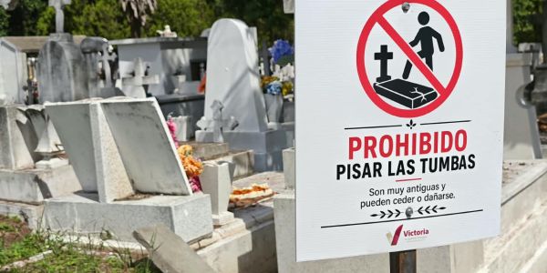 Realiza PC revisión de panteones previo al Día de Muertos