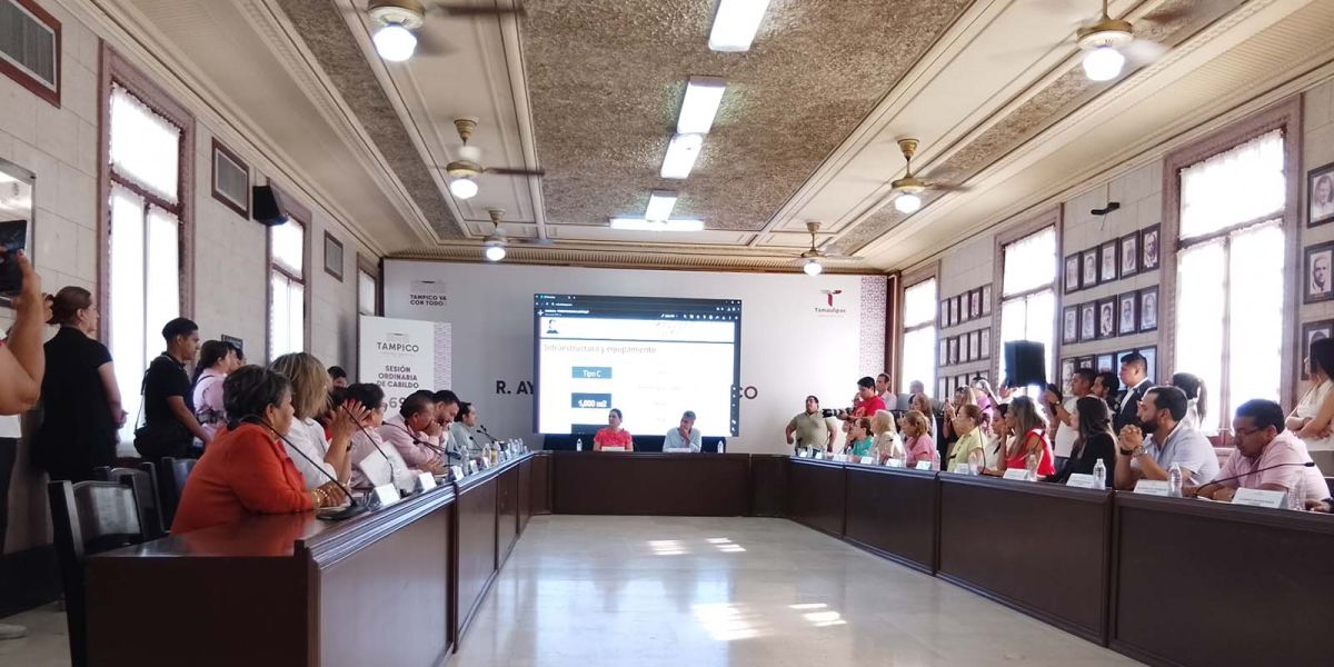 Cabildo de Tampico se pasa por el “Arco del triunfo” Código Municipal y al Congreso del Estado