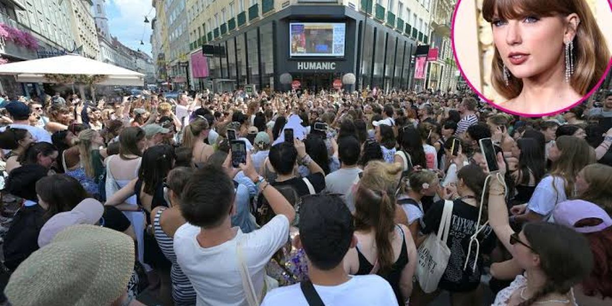 Fans de Taylor Swift cantan en calles de Viena tras cancelación de concierto