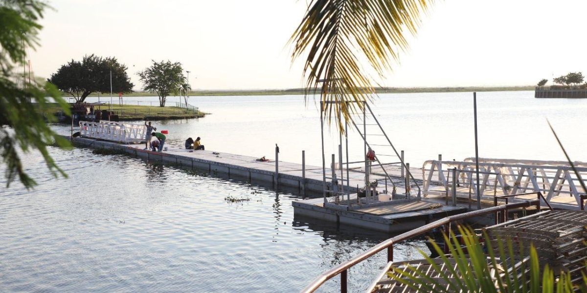 Altamira se prepara para la inauguración del Puente Flotante de la Laguna de Champayán