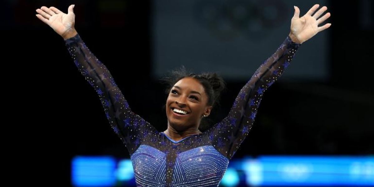 Brilló Simone Biles