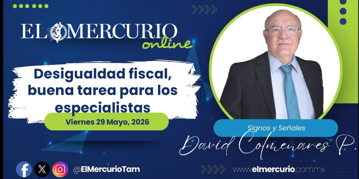 Desigualdad fiscal, buena tarea para los especialistas