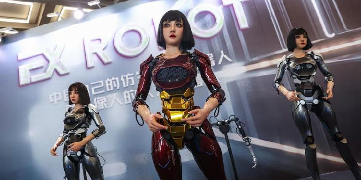 Viralizan robots “mujeres” creadas en China