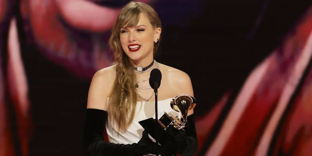 Taylor Swift se convierte en el primer artista en ganar cuatro veces Álbum del Año en los Grammy