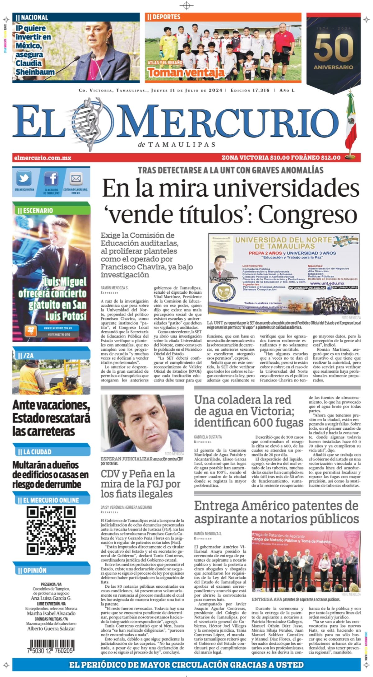 En la mira universidades ‘vende títulos’: Congreso