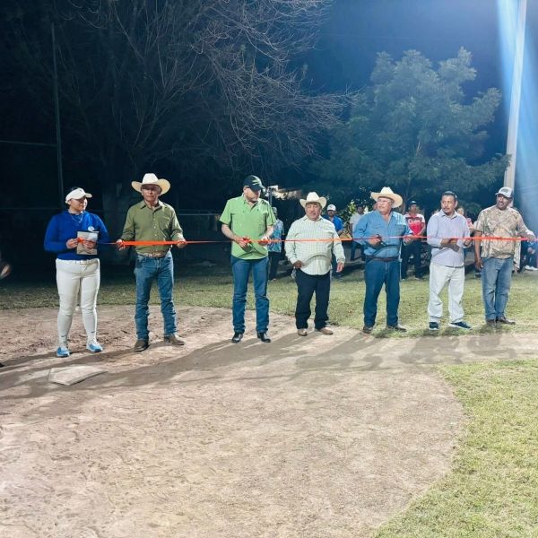 Ya tiene luz campo del ejido Nuevo San Juan