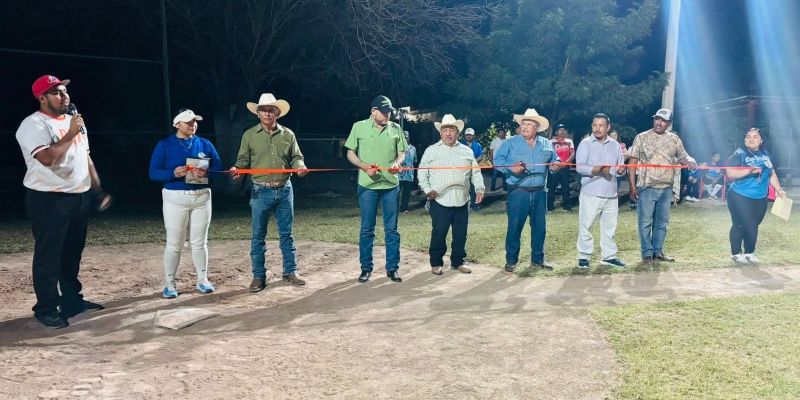 Ya tiene luz campo del ejido Nuevo San Juan