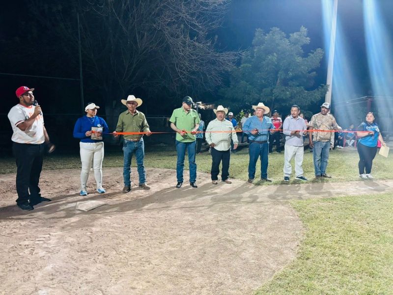 Ya tiene luz campo del ejido Nuevo San Juan