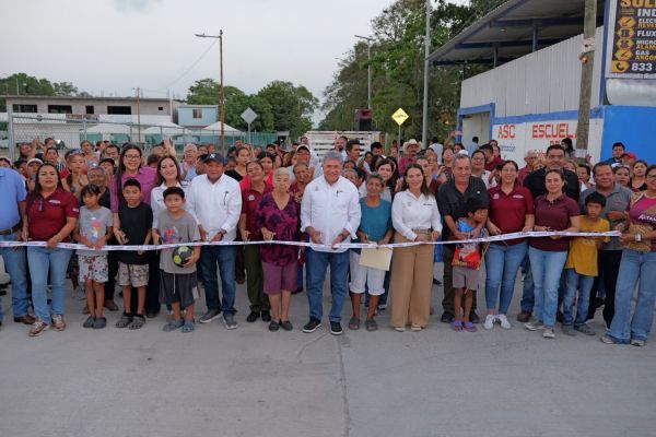 Gobierno Municipal fortalece infraestructura urbana de Altamira