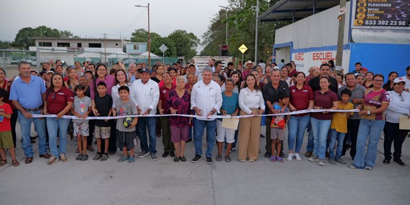 Gobierno Municipal fortalece infraestructura urbana de Altamira