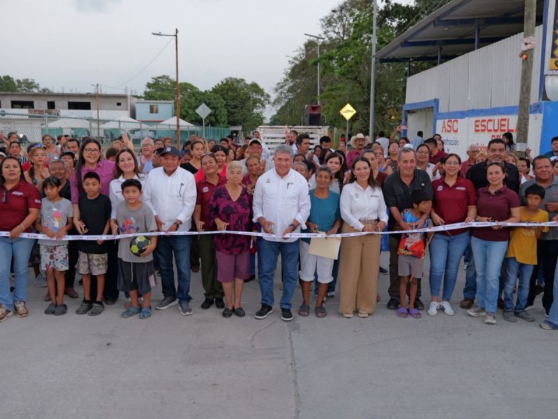 Gobierno Municipal fortalece infraestructura urbana de Altamira