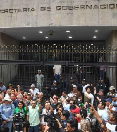 Gobierno cede más con CNTE; le ofrece aseguradora pública