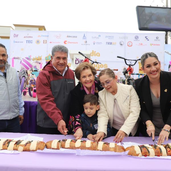 Celebran gobierno de Altamira y DIF municipal a niños y niñas por el Día de Reyes