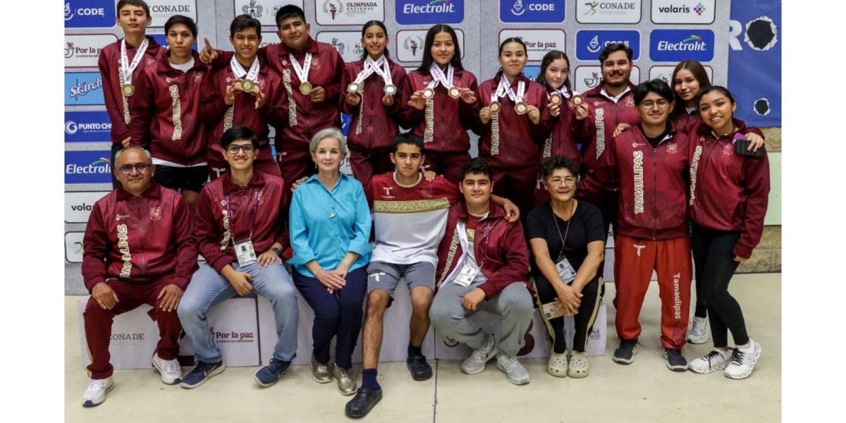 Suman medallas en Tiro para  Tamaulipas