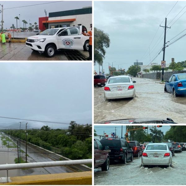 Remanentes de “Barry” inundan Victoria  Pide PC evitar cruzar, ríos, arroyos y paso a desnivel