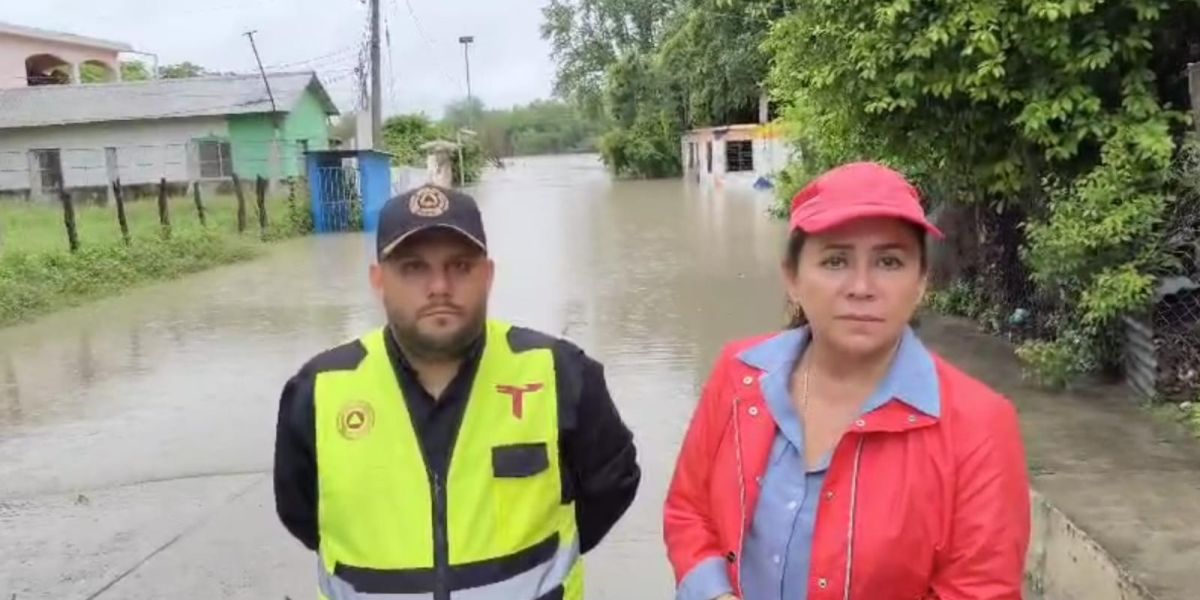 Evalúan uso de drones para rescatar a familias atrapadas en Xicoténcatl