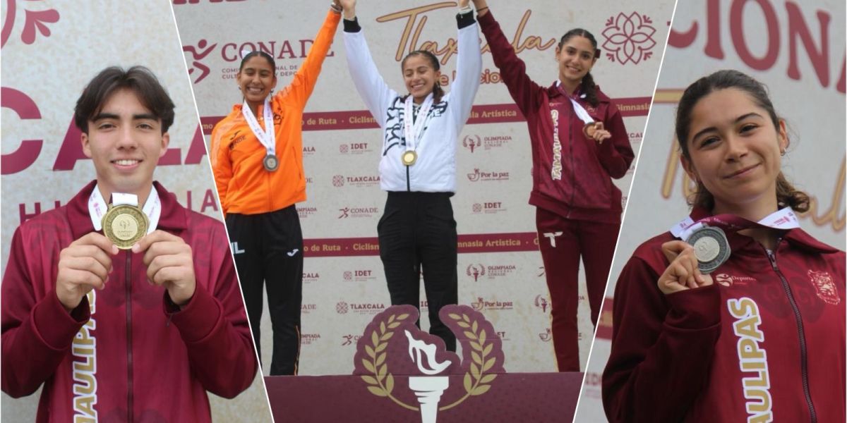 Siguen las medallas en atletismo para Tamaulipas