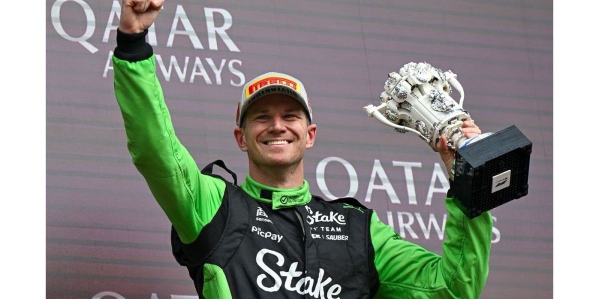 Nico Hülkenberg rompe su maldición y por fin sube al podio
