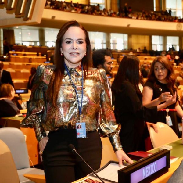Alcaldesa Carmen Lilia Canturosas representa a México en el foro político de alto nivel sobre desarrollo sostenible de la ONU