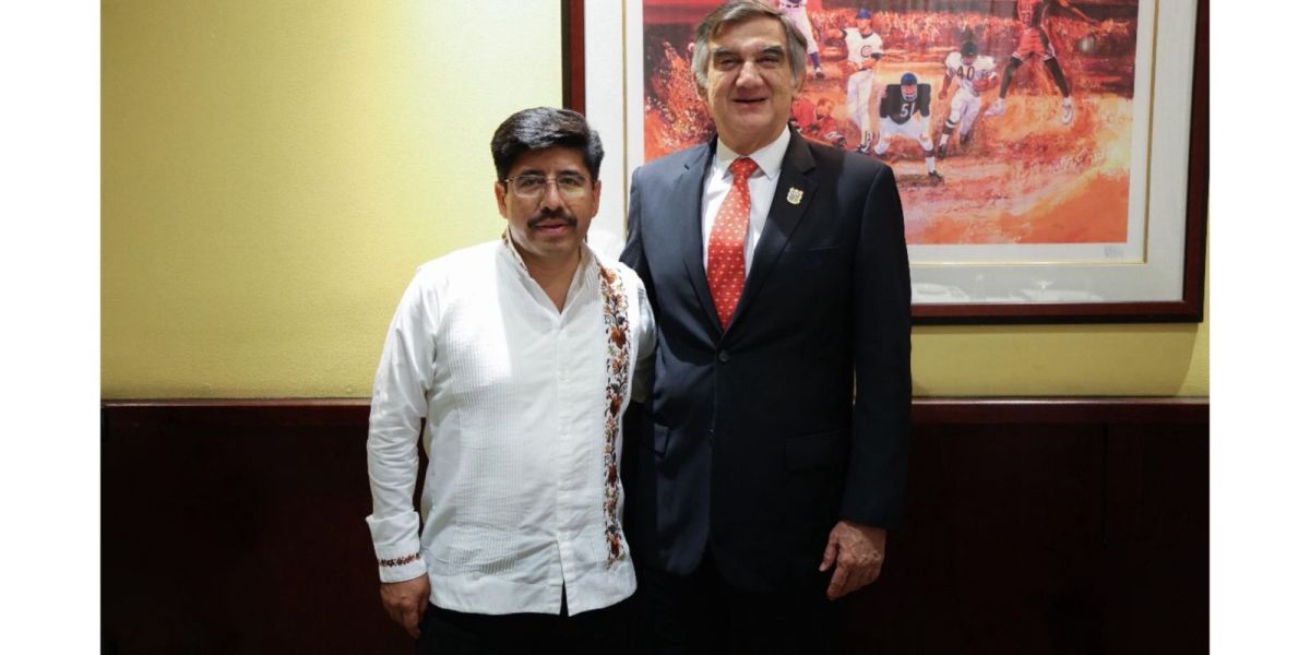 Se reúne gobernador de Tamaulipas con presidente electo de la Suprema Corte de Justicia