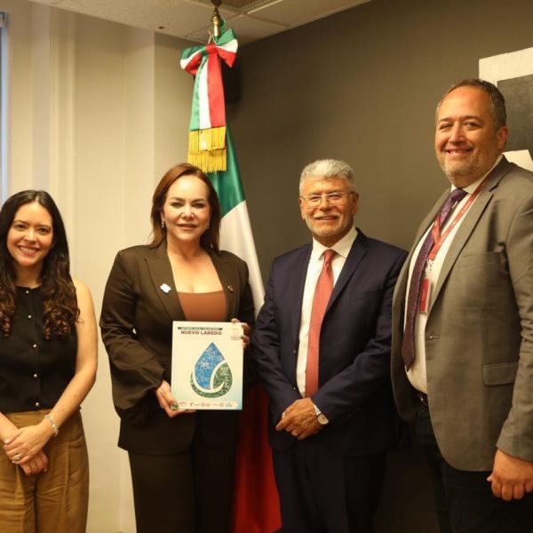 Promueve Carmen Lilia a Nuevo Laredo como capital aduanera para atraer inversión desde EUA