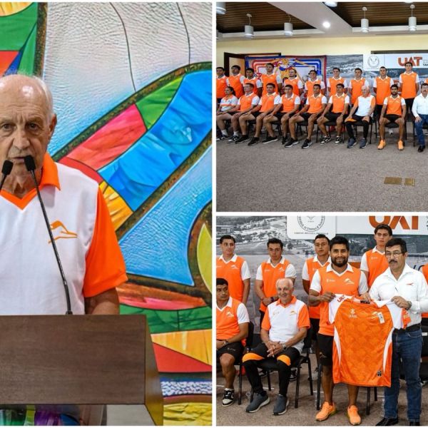 Presentación oficial de correcaminos de fútbol
