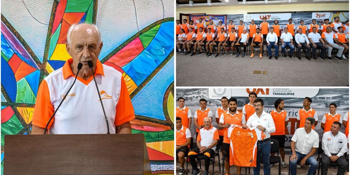 Presentación oficial de correcaminos de fútbol