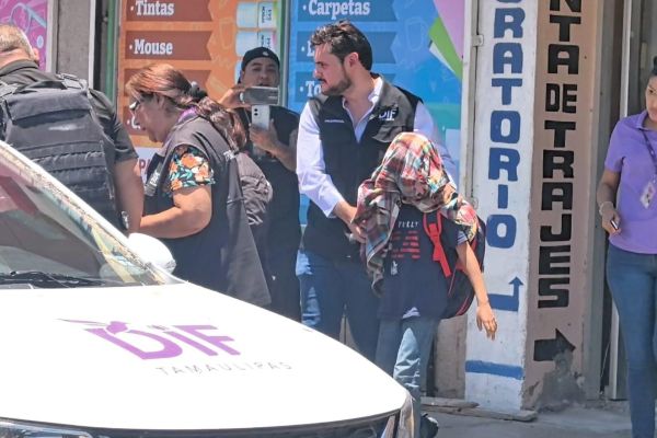 Tres menores bajo resguardo del DIF tras hallazgo en vivienda del centro