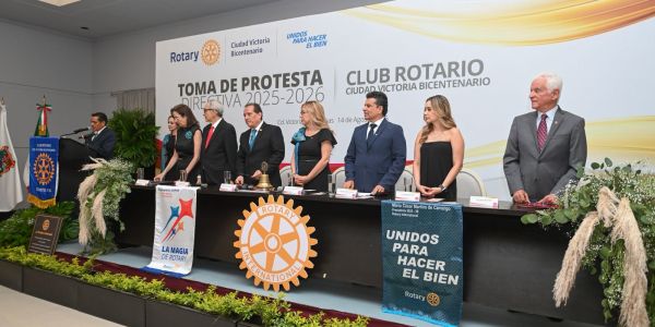 Reconoce Lalo Gattás labor altruista del Club Rotario Bicentenario