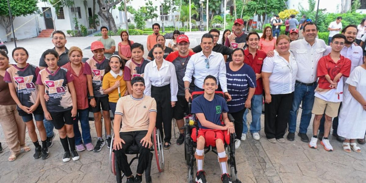 Dan Lalo y Lucy apoyo a atletas de deporte adaptado