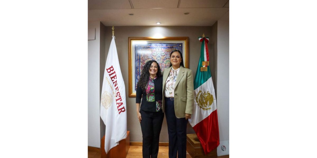 Olga Sosa de la comisión de Bienestar del Senado, sostienen reunión con Ariadna Montiel para fortalecer la política de bienestar del gobierno federal