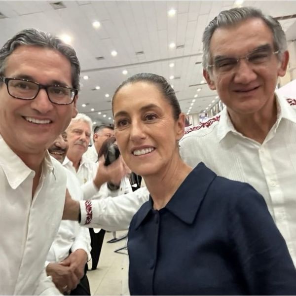 Erasmo González reconoce trabajo de presidenta Claudia Sheinbaum por la transformación de Tamaulipas