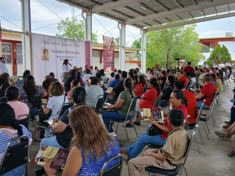 Arranca en Tamaulipas la gran cruzada educativa: 648 Asambleas Informativas de la Beca Rita Cetina