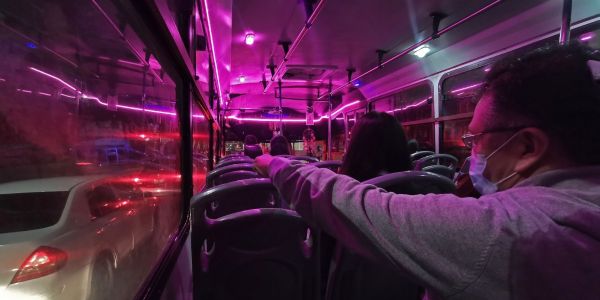 Transporte Público a Plena Luz  ¡Se acabaron las sombras en los camiones!
