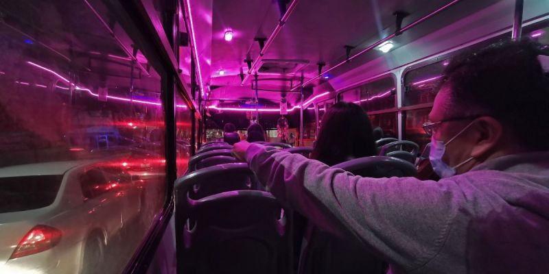 Transporte Público a Plena Luz  ¡Se acabaron las sombras en los camiones!