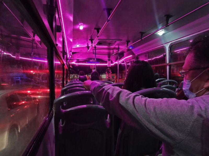 Transporte Público a Plena Luz  ¡Se acabaron las sombras en los camiones!