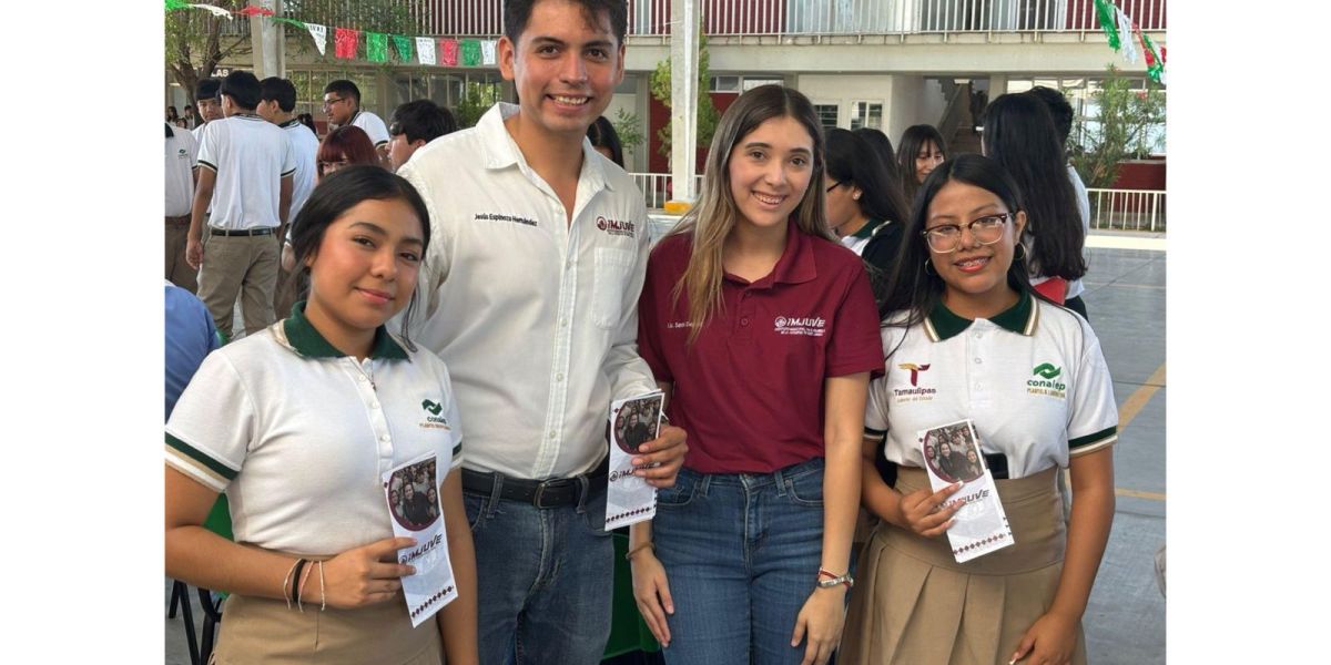 IMJUVE atiende a mas de 900 jóvenes del conalep con campaña de salud sexual y reproductiva
