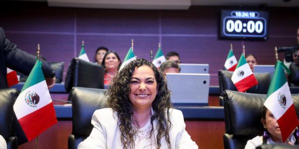 Reforma constitucional contra la extorsión dará un marco jurídico para dar respuesta efectiva, ágil y coordinada: Olga Sosa