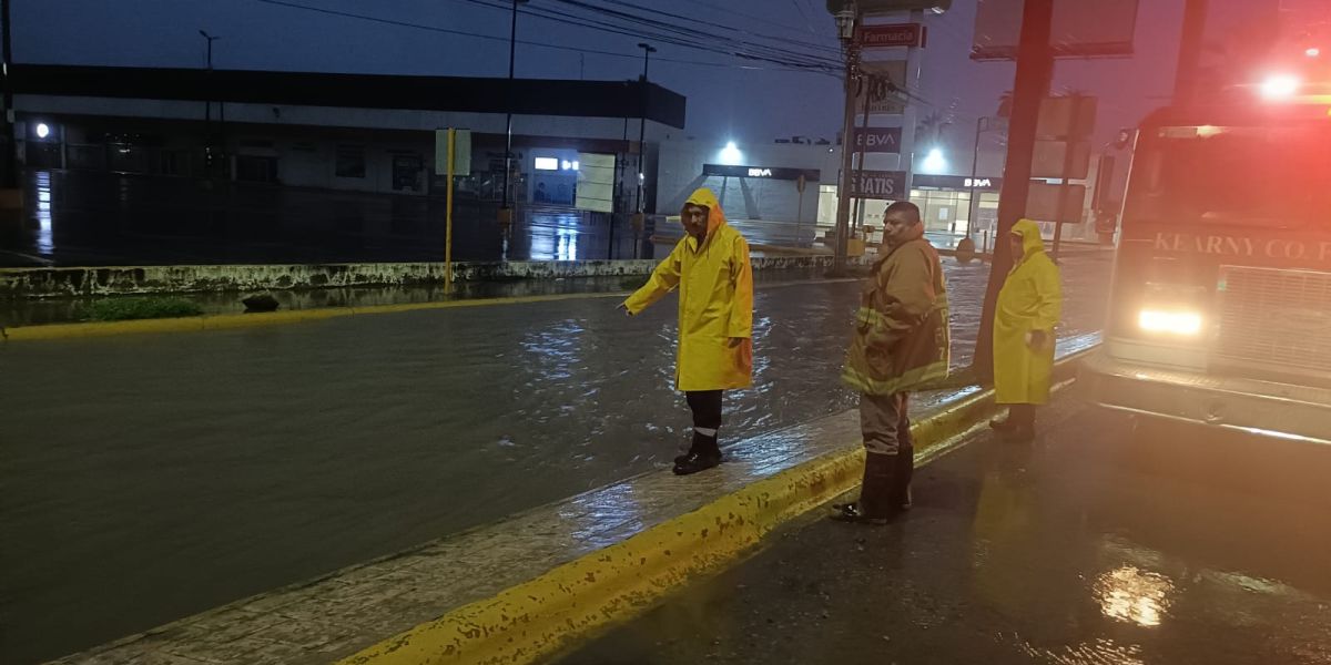 Reporta PC de Victoria saldo blanco por lluvias