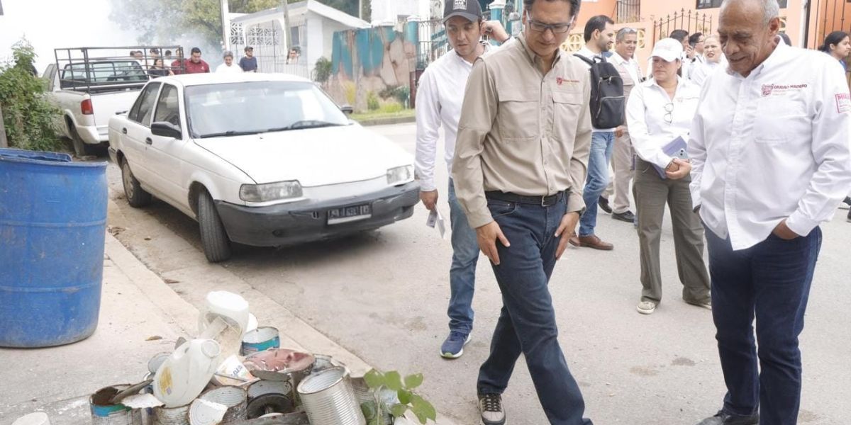 Erasmo ordena reforzar acciones de fumigación para combatir el dengue