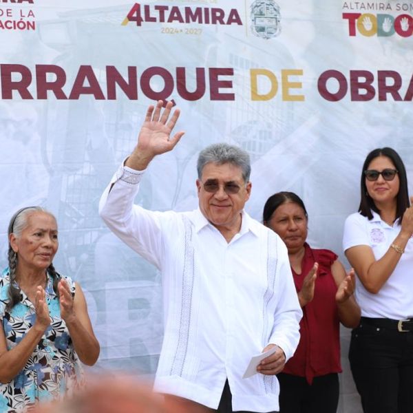 Reafirma alcalde compromiso con Altamira tras 4 años de gestión
