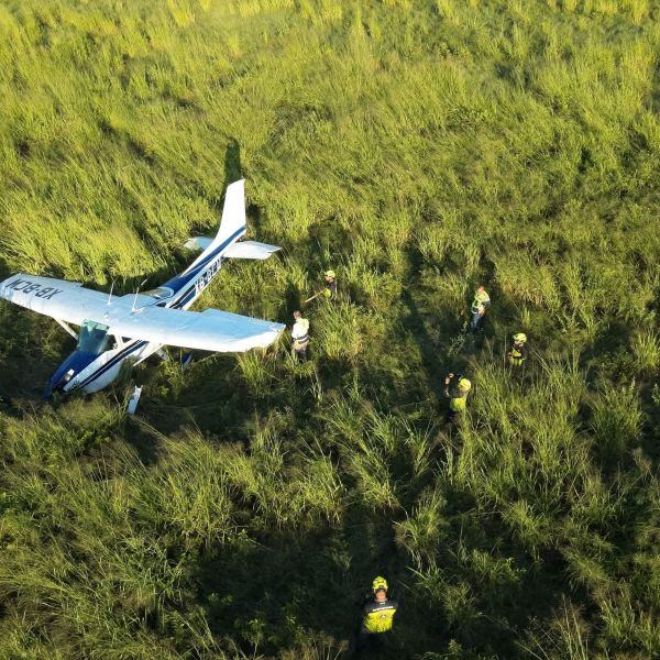 Se desploma avioneta en Altamira: tres sobreviven