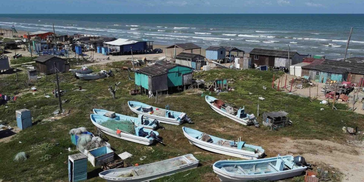 Alerta en el Golfo por viento y frío: cierran el puerto La Pesca
