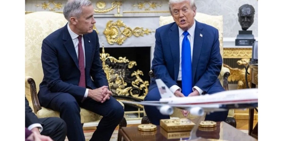 Mark Carney se disculpa con Trump tras conflicto por anuncio canadiense