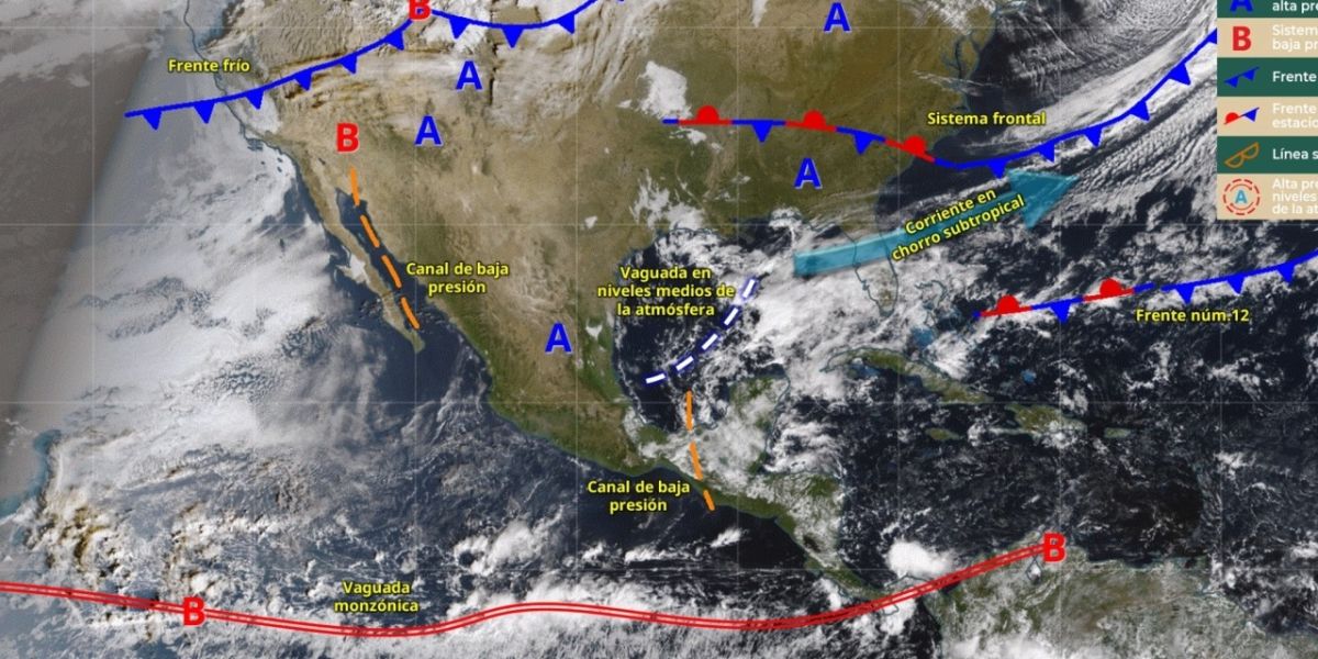 Se aproxima nuevo frente frío con vientos fuertes y descenso de temperatura en Tamaulipas
