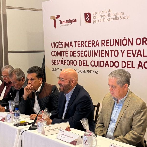 Victoria cambia de semáforo amarillo a semáforo rojo en el cuidado del agua