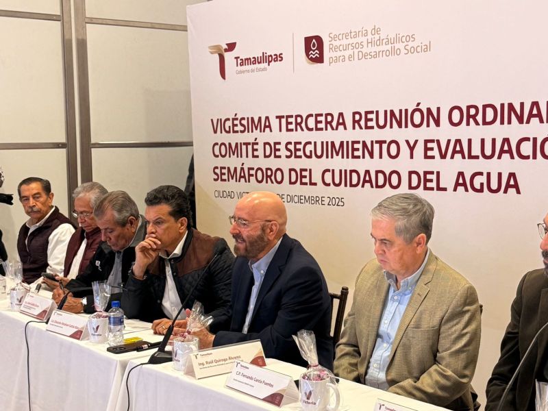 Victoria cambia de semáforo amarillo a semáforo rojo en el cuidado del agua